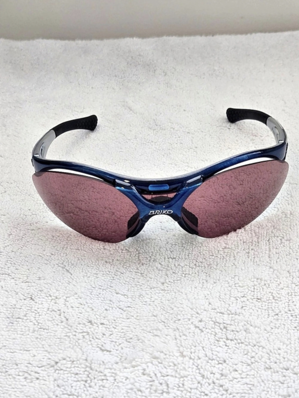Briko Sprinter 3 KIT Sport Sunglasses in Silver & blue